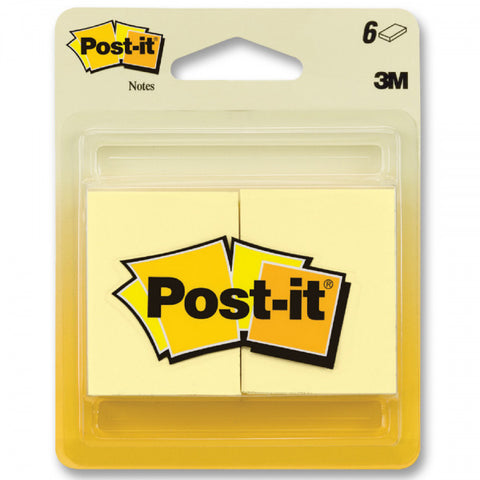 POST-IT - Notes, 1-1/2 x 2-Inches, Canary Yellow