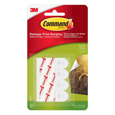 COMMAND - Poster Hanging Strips White