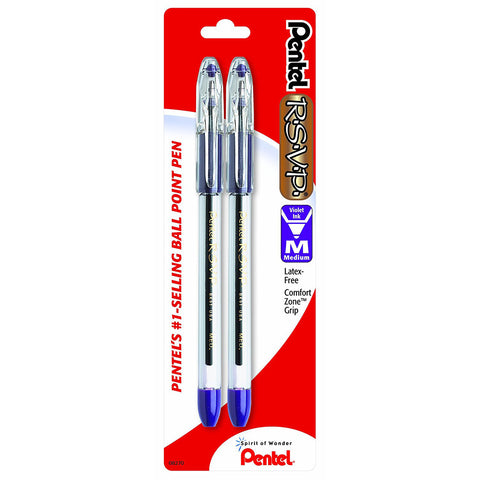 R.S.V.P. - Ballpoint Pen, 1.0mm Medium Point, Violet Ink
