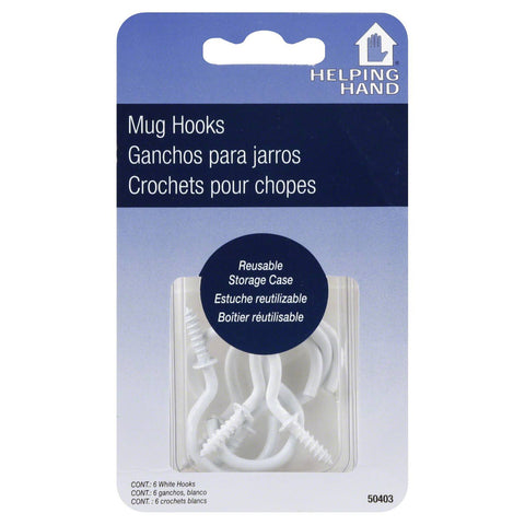 HELPING HAND - Mug Hooks White