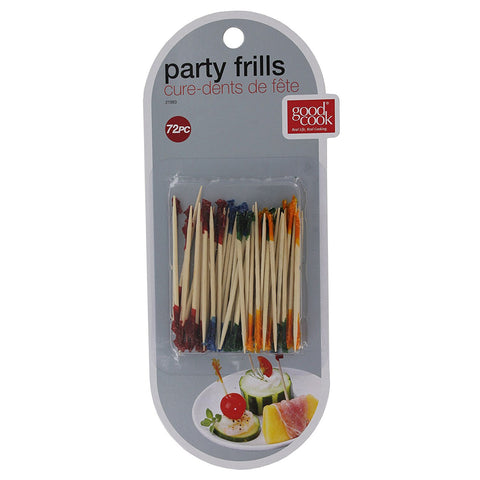 GOOD COOK - Disposable Frill Party Pick