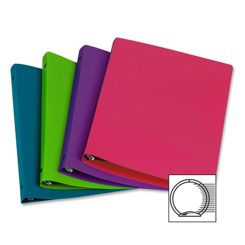 SAMSILL - Poly Ring BinderAssorted Colors