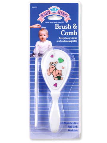 BABY KING - Infant Comb and Brush Set