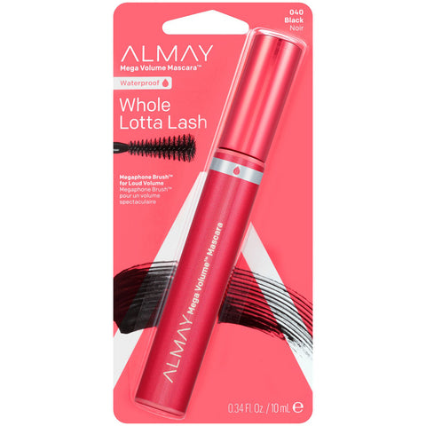 ALMAY - One Coat Mega Volume Mascara, Waterproof, Black