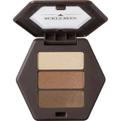 BURT'S BEES - 100% Natural Eye Shadow Palette with 3 Shades, Blooming Desert