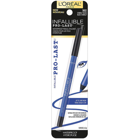L'OREAL - Infallible, Pro-Last Waterproof Pencil Eyeliner, Cobalt Blue