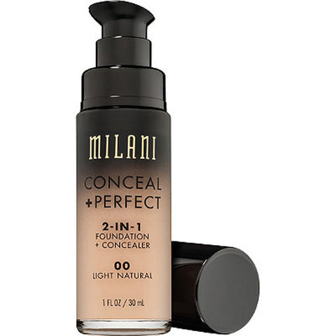 MILANI - Conceal + Perfect 2-in-1 Foundation Concealer, Light Natural