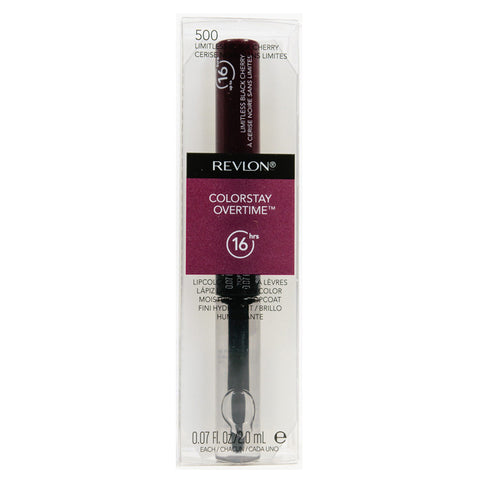 REVLON - ColorStay Overtime Lipcolor, Limitless Black Cherry