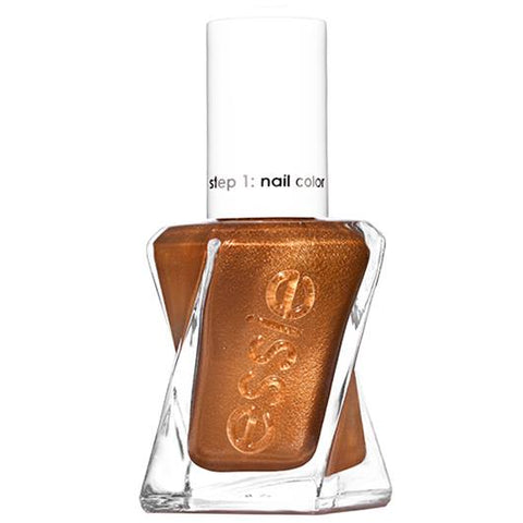 ESSIE Gel Couture Color Nail Polish, What's Gold is New