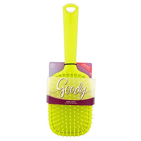 GOODY Bright Boost Paddle Hair Brush, Asssorted Colors