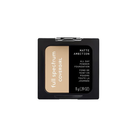 COVERGIRL Full Spectrum Matte All Day Powder Foundation Deep Cool 1