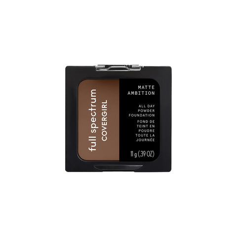 COVERGIRL Full Spectrum Matte All Day Powder Foundation Deep Cool 3