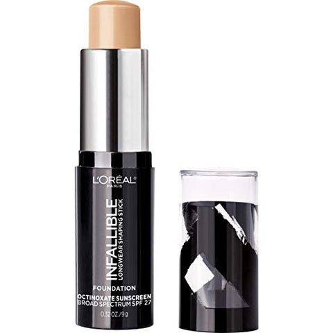 L'OREAL Infallible Longwear Foundation Shaping Stick Shell Beige