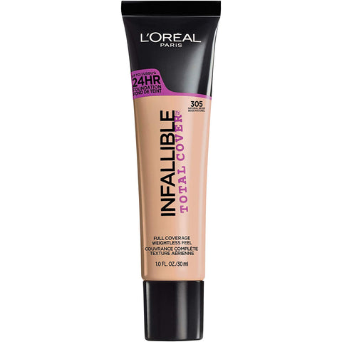 L'OREAL Infallible Total Cover Foundation Natural Beige