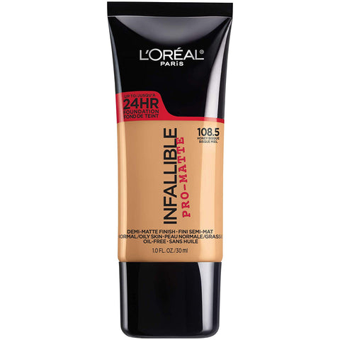 L'OREAL Infallible Pro-Matte Foundation Honey Bisque