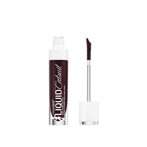WET N WILD MegaLast Liquid Catsuit High-Shine Lipstick, Late Night Done Right
