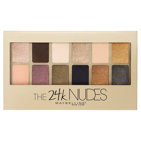 MAYBELLINE The 24K Nudes Eye Shadow Palette Gold