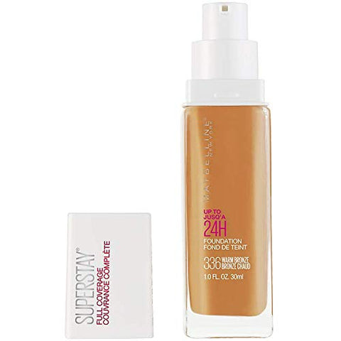 MAYBELLINE Super Stay Full Coverage Liquid Foundation Warm Bronze