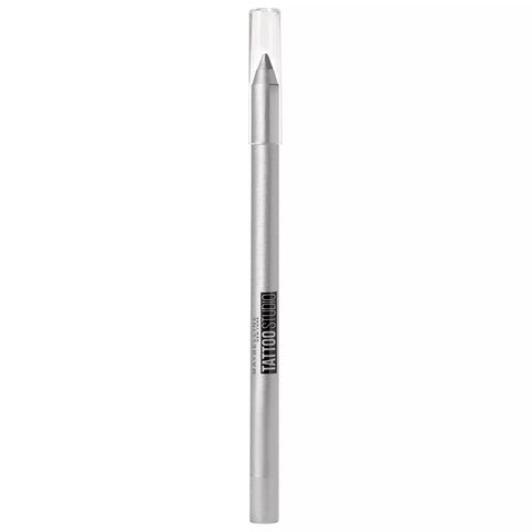 MAYBELLINE TattooStudio Sharpenable Gel Pencil Eyeliner Sparkling Silver