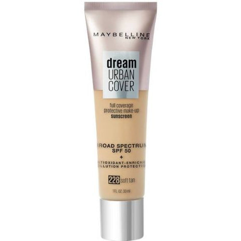 MAYBELLINE Dream Urban Cover flawless Coverage Foundation Toffee