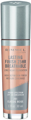 RIMMEL Lasting Finish Breathable Foundation, Classic Beige
