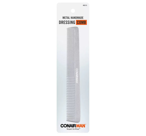 CONAIR - Mens Metal Handmade Dressing Comb