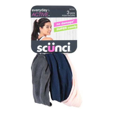 SCUNCI - Everyday and Active Hosiery Ponytailers Multicolor