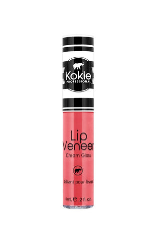 KOKIE COSMETICS - Lip Veneer Cream Gloss Tickled Pink VC779
