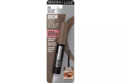 MAYBELLINE - Brow Fast Sculpt Eyebrow Gel Mascara Soft Brown 255