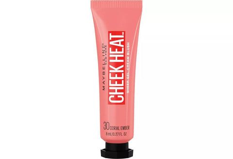 MAYBELLINE - Cheek Heat Sheer Gel Cream Blush Coral Ember 30