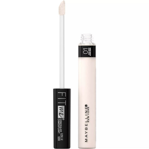 MAYBELLINE - Fit Me Liquid Concealer Makeup Natural Coverage Cool Ivory 01