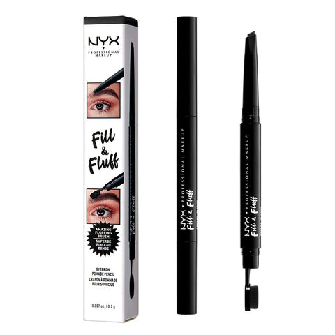 NYX - Fill and Fluff Eyebrow Pomade Pencil Black