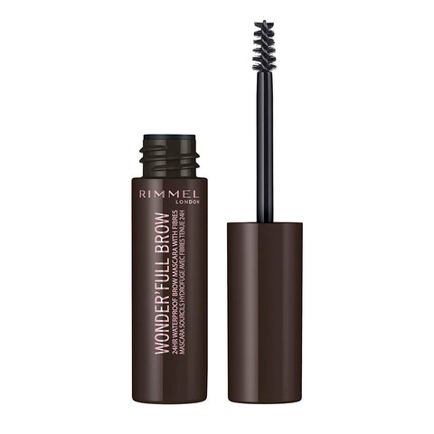 RIMMEL - Wonder'Full Brow 24HR Waterproof Mascara Dark Brown 003