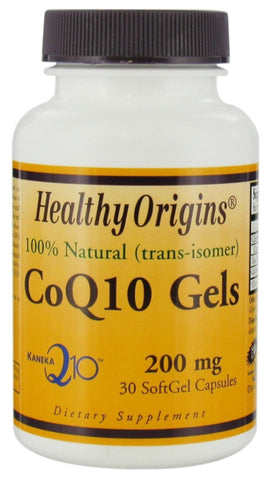 Healthy Origins CoQ10 Gels 200 mg