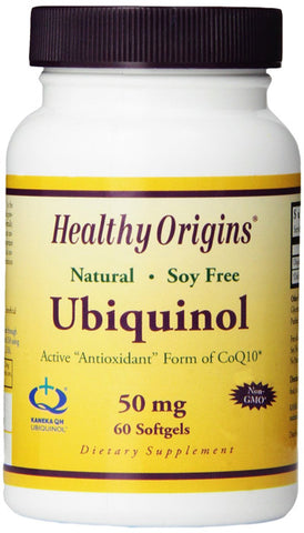 Healthy Origins Ubiquinol Kaneka QH 50 mg