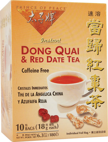 Prince Of Peace Dong Quai and Red Date Tea