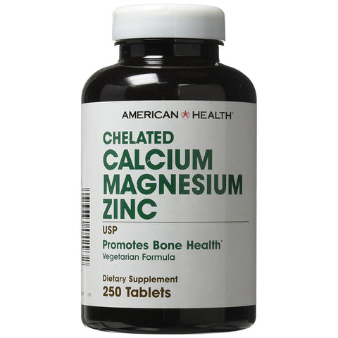 AMERICAN HEALTH - Chelated Calcium Magnesium Zinc