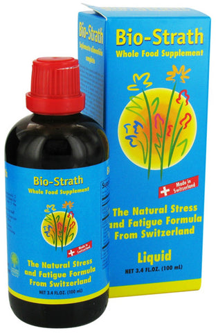 BIO STRATH - Liquid Herbal Yeast Food Supplements - 3.4 fl. oz.