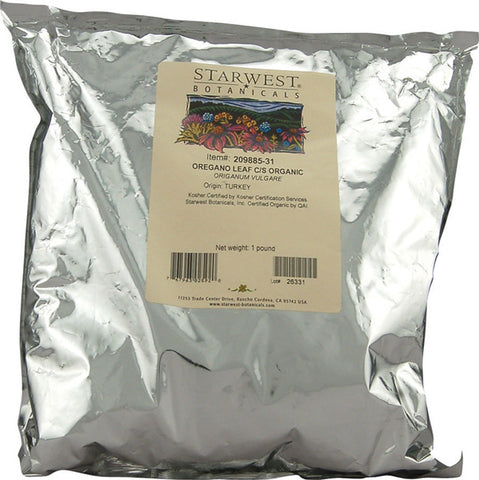 Starwest Botanicals Organic Oregano Leaf CS