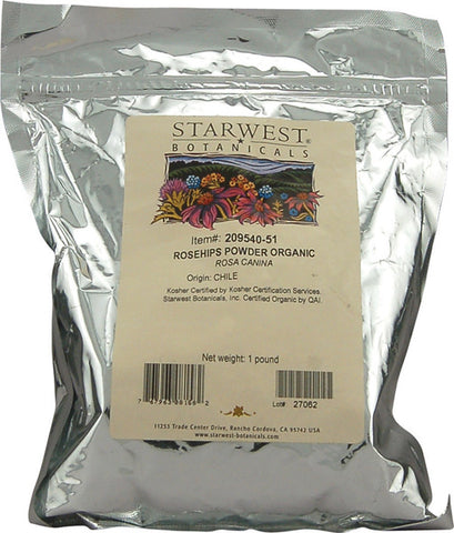 Starwest Botanicals Organic Rosehip Powder