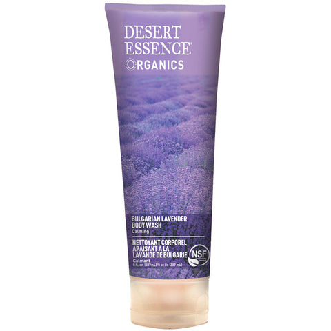 DESERT ESSENCE - Bulgarian Lavender Body Wash, Calming
