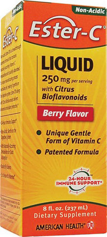 American Health Ester C Liquid 250 mg Citrus Bioflavonoids Berry