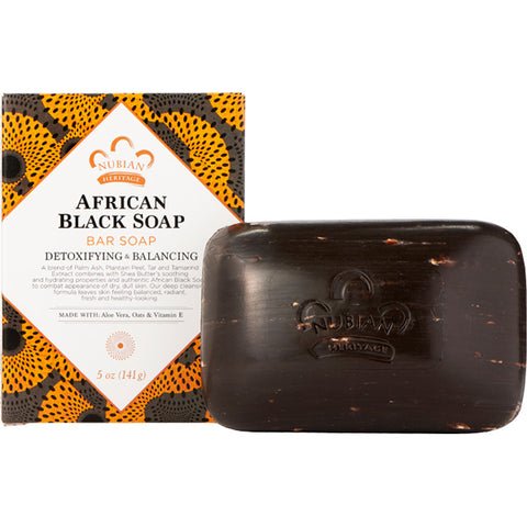 NUBIAN HERITAGE - African Black Soap Bar Soap