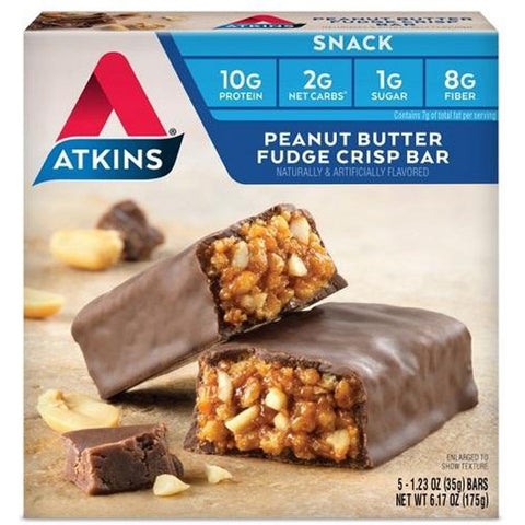ATKINS - Day Break Peanut Butter Fudge Crisp Bar