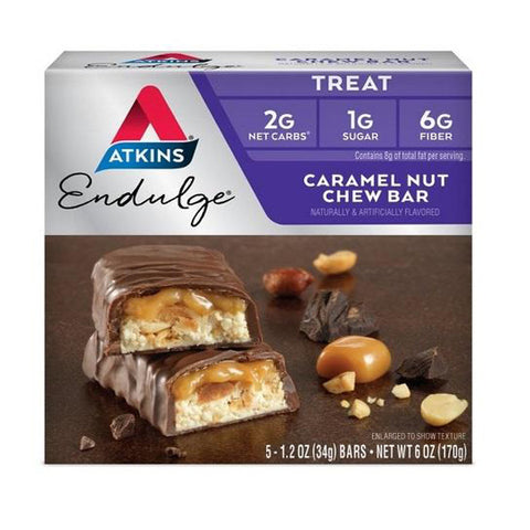 ATKINS - Endulge Caramel Nut Chew Bars