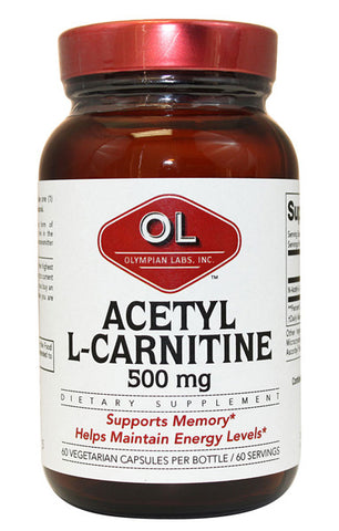 Olympian Labs Acetyl L Carnitine 500 mg