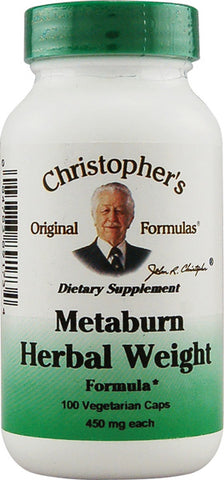Christophers Original Formulas Metaburn Herbal Weight Formula 450 mg