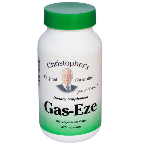 Christophers Original Formulas Gas Eze 475 mg