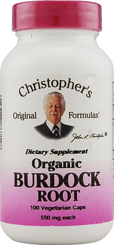 Christophers Original Formulas Burdock Root 550 mg