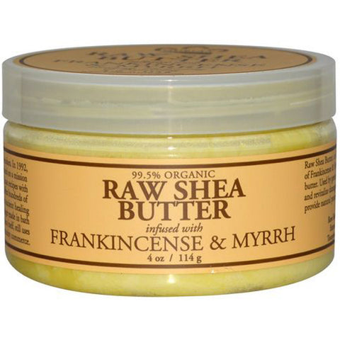 NUBIAN HERITAGE - Raw Shea Butter Infused with Frankincense & Myrrh